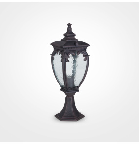 Zewnętrzna lampa stojąca FLEUR O414FL-01BZ oprawa w kolorze antycznego brązu MAYTONI