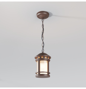 Zewnętrzna lampa wisząca SALAMANCA O031PL-01BR oprawa w kolorze brązowym MAYTONI