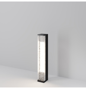 Zewnętrzna lampa stojąca FLOEVA O142FL-L18BK oprawa w kolorze czarnym MAYTONI