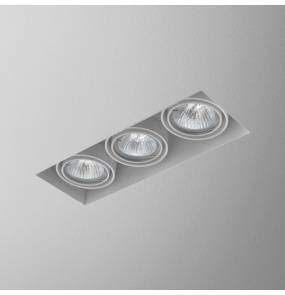WYPRZEDAŻ Oczko halogenowe SQUARES 50x3 trimless 230V oprawa wpuszczana 37013-0000-U8-PH AQform podłużna oprawa w nowoczesnym stylu