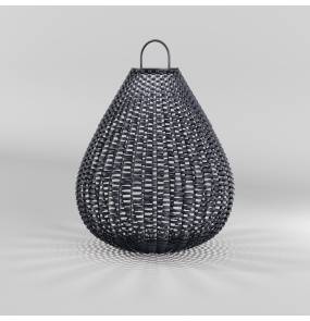 Zewnętrzna lampa solarna PLET OSL599FL-L5B3K1 oprawa w kolorze czarnym MAYTONI