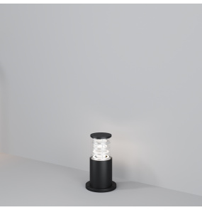 Zewnętrzna lampa stojąca BRONX O576FL-01B1 oprawa w kolorze czarnym MAYTONI