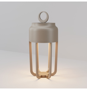 Zewnętrzna lampa dekoracyjna VETRA O144TL-L5BG3K oprawa w kolorze beżowym MAYTONI