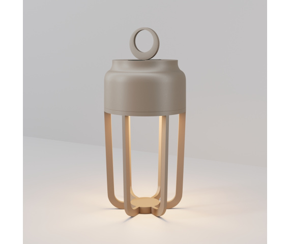 Zewnętrzna lampa dekoracyjna VETRA O144TL-L5BG3K oprawa w kolorze beżowym MAYTONI