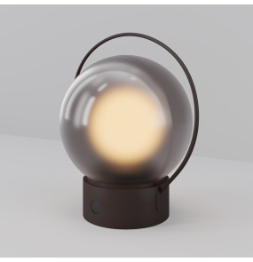 Zewnętrzna lampa dekoracyjna ELYRA O167TL-L3BRK oprawa w kolorze brązowym MAYTONI