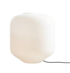 Lampa stołowa FLASK ORCHID XL 8500B1_XL oprawa w kolorze białym z czarnym przewodem ALDEX