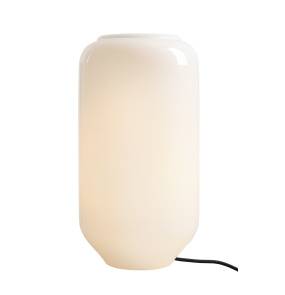 Lampa stołowa FLASK ORCHID M 8500B1_M oprawa w kolorze białym z czarnym przewodem ALDEX