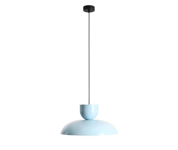 Lampa wisząca ELLA BABY BLUE 1144G29_29_C oprawa w kolorze błękitnym ALDEX