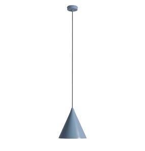 Lampa wisząca FORM DUSTY BLUE 1108G16 oprawa w kolorze niebieskim ALDEX