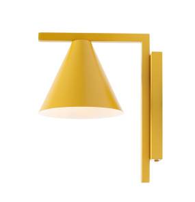 Kinkiet FORM MUSTARD 1108C14 oprawa w kolorze żółtym ALDEX