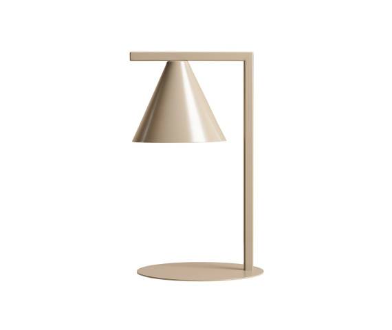 Lampa biurkowa FORM BEIGE 1108B17 oprawa w kolorze beżowym ALDEX
