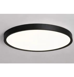 Plafon MOON 30 ULPN65 oprawa w kolorze czarnym UNILIGHT