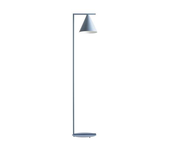 Lampa podłogowa FORM DUSTY BLUE 1108A16 oprawa w kolorze niebieskim ALDEX