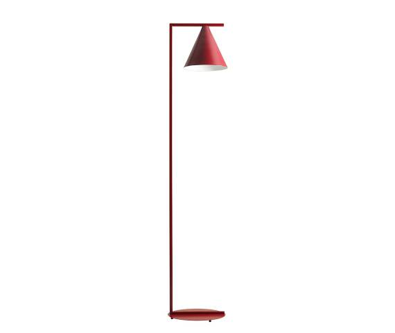 Lampa podłogowa FORM RED WINE 1108A15 oprawa w kolorze czerwonym ALDEX