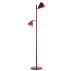 Lampa podłogowa FORM 2 RED WINE 1108A15_2 oprawa w kolorze czerwonym ALDEX