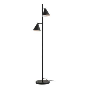 Lampa podłogowa FORM 2 BLACK 1108A1_2 oprawa w kolorze czarnym ALDEX