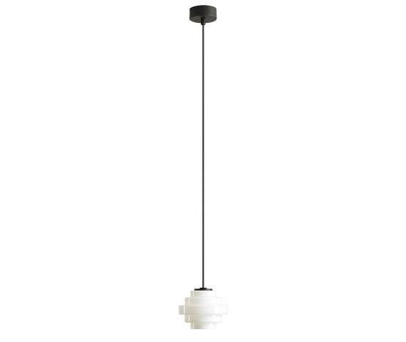 Lampa wisząca FILO MILKY 9002G1 oprawa w kolorze czarnym ALDEX
