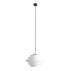Lampa wisząca FILO MILKY 9015G1 oprawa w kolorze czarnym ALDEX