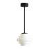 Lampa sufitowa FILO CEILING MILKY S 9002PL_G1_S oprawa w kolorze czarnym ALDEX