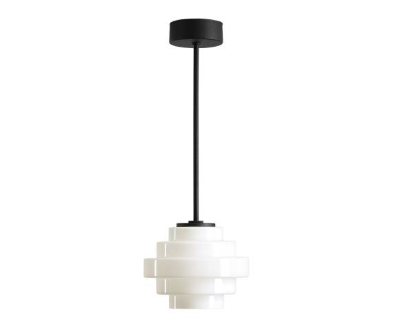 Lampa sufitowa FILO CEILING MILKY S 9002PL_G1_S oprawa w kolorze czarnym ALDEX