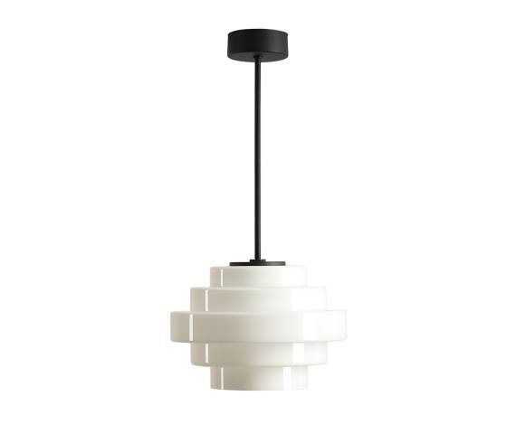 Lampa sufitowa FILO CEILING MILKY S 9001PL_G1_S oprawa w kolorze czarnym ALDEX