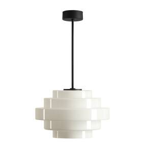 Lampa sufitowa FILO CEILING MILKY S 9000PL_G1_S oprawa w kolorze czarnym ALDEX
