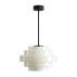 Lampa sufitowa FILO CEILING MILKY S 9000PL_G1_S oprawa w kolorze czarnym ALDEX