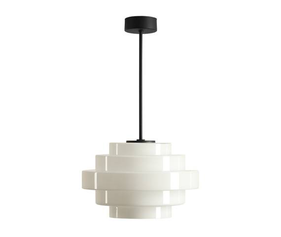 Lampa sufitowa FILO CEILING MILKY S 9000PL_G1_S oprawa w kolorze czarnym ALDEX