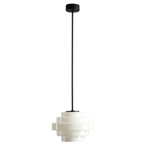 Lampa sufitowa FILO CEILING MILKY M 9001PL_G1_M oprawa w kolorze czarnym ALDEX