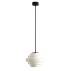 Lampa sufitowa FILO CEILING MILKY M 9001PL_G1_M oprawa w kolorze czarnym ALDEX