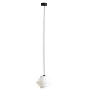 Lampa sufitowa FILO CEILING MILKY L 9002PL_G1_L oprawa w kolorze czarnym ALDEX