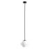 Lampa sufitowa FILO CEILING MILKY L 9002PL_G1_L oprawa w kolorze czarnym ALDEX