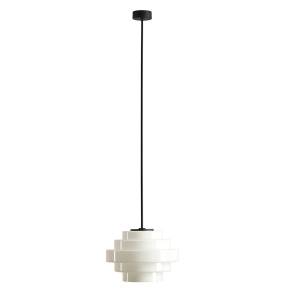 Lampa sufitowa FILO CEILING MILKY L 9001PL_G1_L oprawa w kolorze czarnym ALDEX