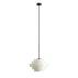 Lampa sufitowa FILO CEILING MILKY L 9000PL_G1_L oprawa w kolorze czarnym ALDEX