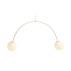 Lampa wisząca UNA 2 CREAM 1116H9 oprawa w kolorze kremowym ALDEX