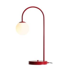 Lampa biurkowa UNA RED WINE 1116B15 oprawa w kolorze czerwonym ALDEX