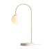 Lampa biurkowa UNA CREAM 1116B9 oprawa w kolorze kremowym ALDEX