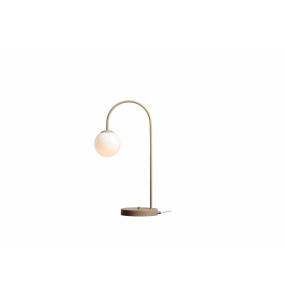Lampa biurkowa UNA BEIGE 1116B17 oprawa w kolorze beżowym ALDEX