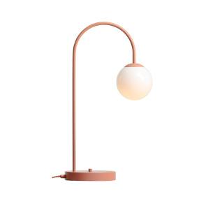 Lampa biurkowa UNA CORAL 1116B11 oprawa w kolorze różowym ALDEX