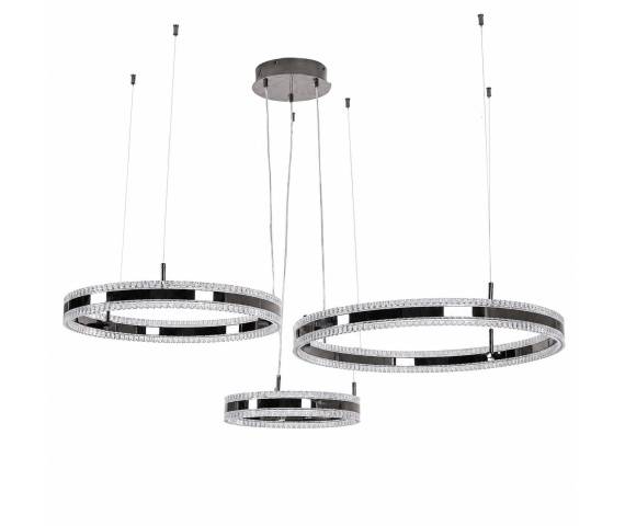 Lampa wisząca ARKADIA LED Trio 40/60/80 cm – tytan