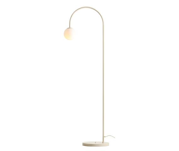 Lampa podłogowa UNA CREAM 1116A9 oprawa w kolorze kremowym ALDEX