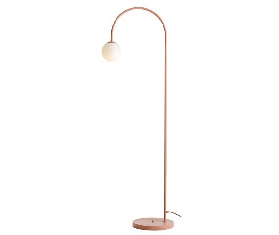 Lampa podłogowa UNA CORAL 1116A11 oprawa w kolorze różowym ALDEX