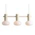 Lampa wisząca FLO 3 CREAM S 7000E9_S oprawa w kolorze kremowym ALDEX
