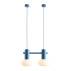 Lampa wisząca FLO 2 SKY S 7000H31_S oprawa w kolorze niebieskim ALDEX