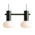 Lampa wisząca FLO 2 MOSS S 7000H26_S oprawa w kolorze zielonym ALDEX