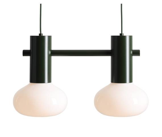 Lampa wisząca FLO 2 MOSS S 7000H26_S oprawa w kolorze zielonym ALDEX