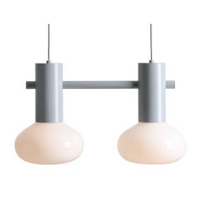 Lampa wisząca FLO 2 GREY S 7000H22_S oprawa w kolorze szarym ALDEX
