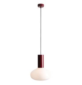 Lampa wisząca FLO RUBY M 7000G27_M oprawa w kolorze bordowym ALDEX