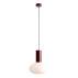 Lampa wisząca FLO RUBY M 7000G27_M oprawa w kolorze bordowym ALDEX