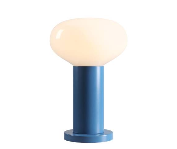 Lampa stołowa FLO SKY S 7000B31_S oprawa w kolorze niebieskim ALDEX
